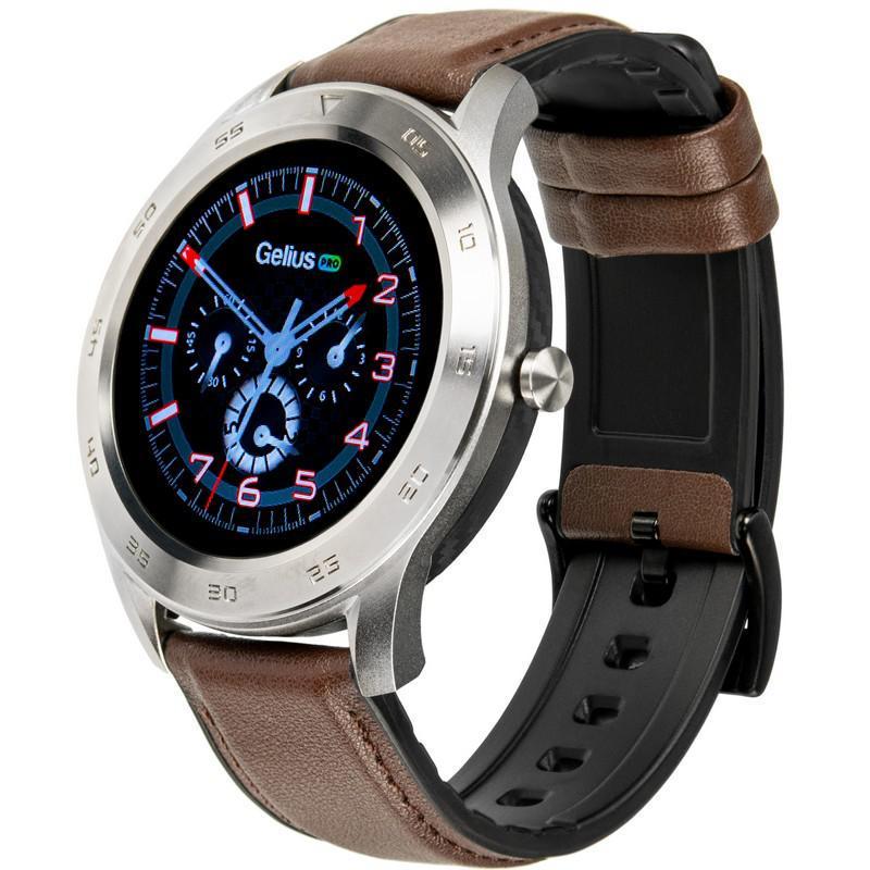 Часы смарт Smart Gelius Pro GP-L3 Urban Wave 2020 IP68 Silver/Dark Brown