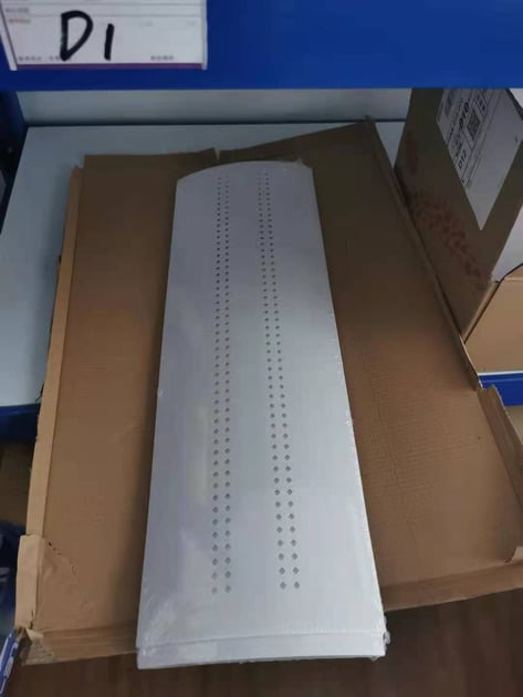 Екран-дефлектор для кондиціонера захисний з перфорацією 56х18х3 см (EDK-125) - фото 6 Екран-дефлектор для кондиціонера захисний з перфорацією 56х18х3 см (EDK-125) - фото 6