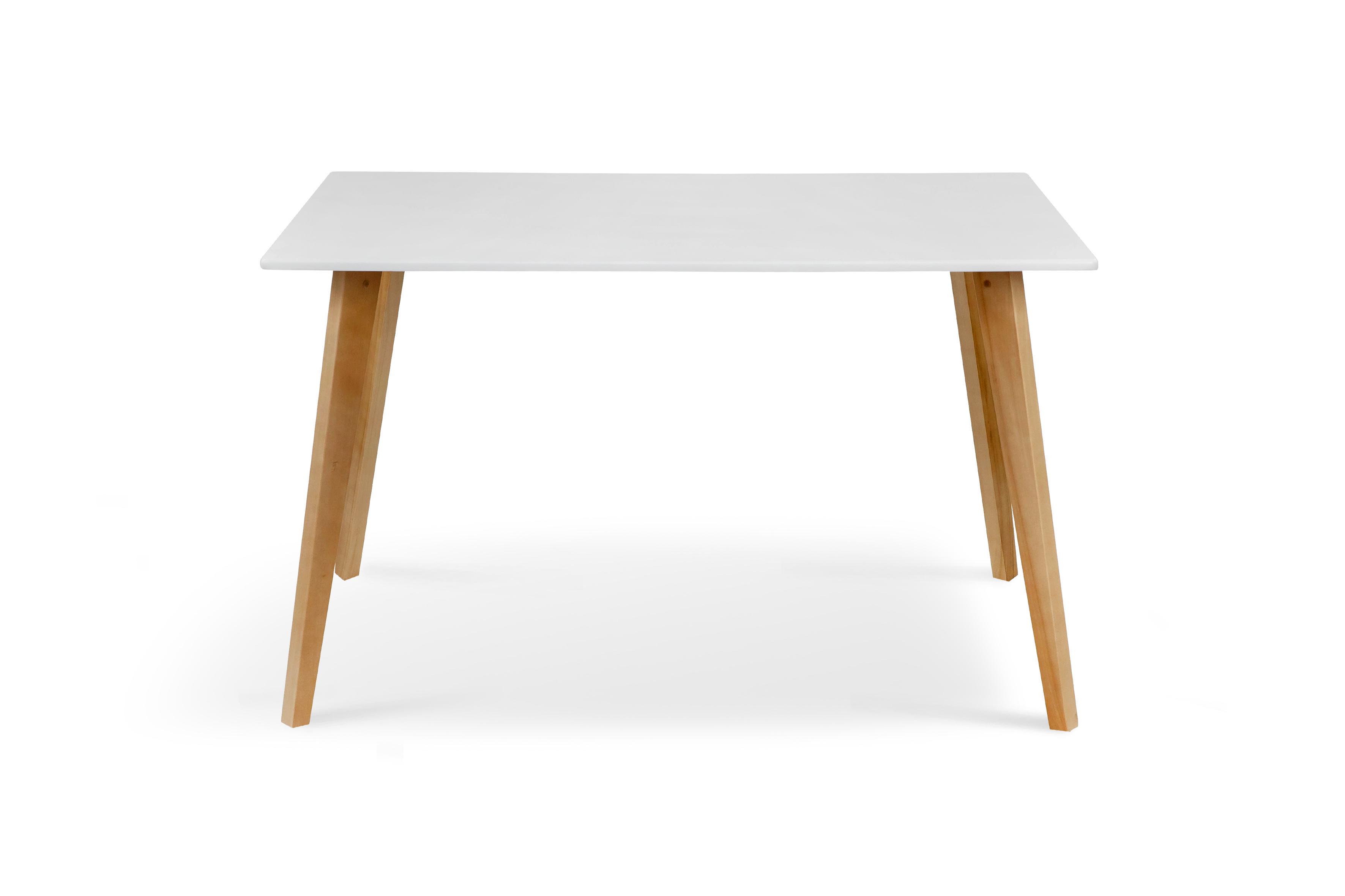 Обеденный стол Ультра Дуглас 1195х670х760 мм Белый/Ясень (GAА0056061) - фото 2 Обеденный стол Ультра Дуглас 1195х670х760 мм Белый/Ясень (GAА0056061) - фото 2