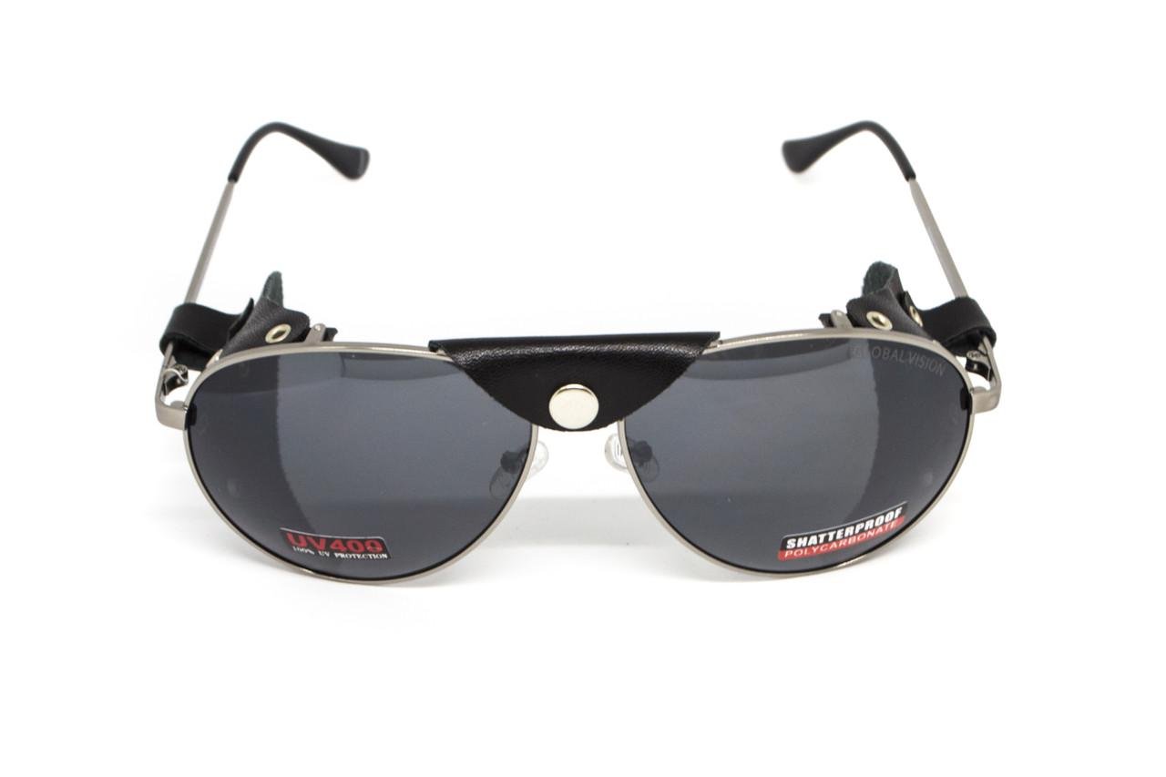 Очки защитные Global Vision Aviator-3 со съемным уплотнителем из синтетической кожи Серый (69962276514777) - фото 6 Очки защитные Global Vision Aviator-3 со съемным уплотнителем из синтетической кожи Серый (69962276514777) - фото 6