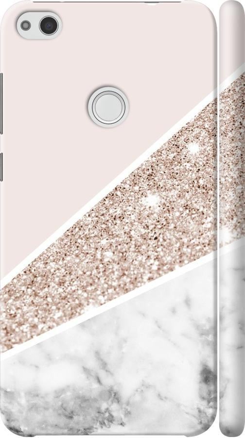 Чехол на Huawei P8 Lite (2017) Пастельный мрамор (4342m-777-42517)