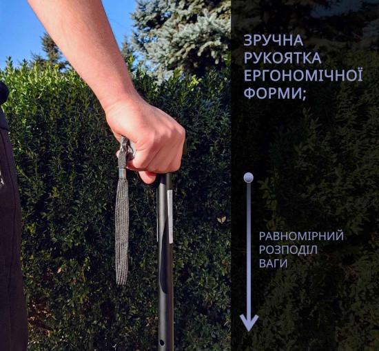 Тростина алюмінієва регульована по висоті Doctor Life 11874/SZ-BL Чорний - фото 7 Тростина алюмінієва регульована по висоті Doctor Life 11874/SZ-BL Чорний - фото 7