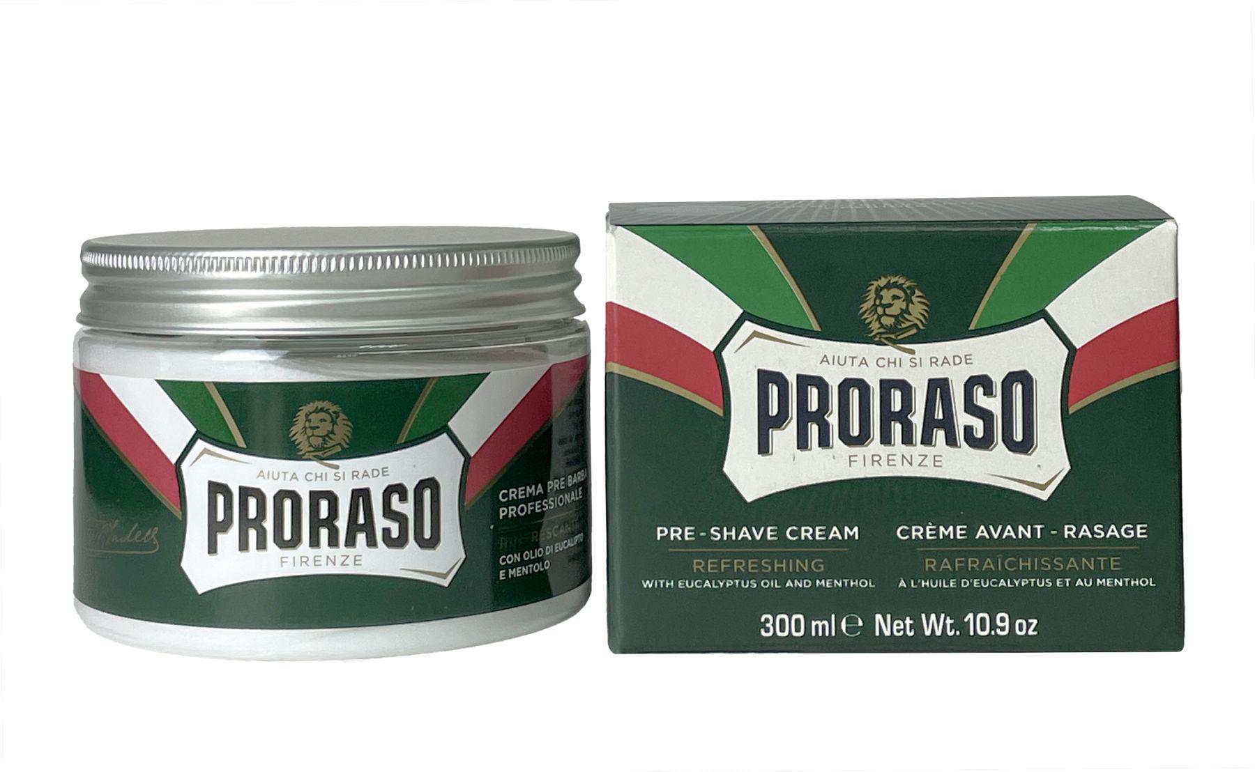 Крем до гоління Proraso Pre-Shave Cream з екстрактом евкаліпта і ментолу 300 мл (8004395006052) - фото 4 Крем до гоління Proraso Pre-Shave Cream з екстрактом евкаліпта і ментолу 300 мл (8004395006052) - фото 4