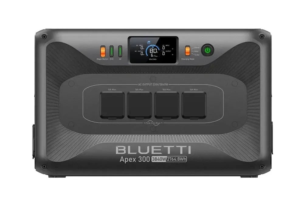Зарядна станція BLUETTI Apex 300 3840 Вт 2764 Вт/год LiFePO4