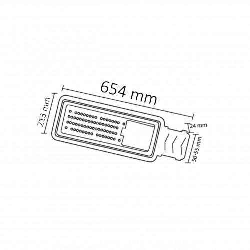 Світильник Horoz Electric вуличний LED VEGAS-200 200 W 6400K - фото 2