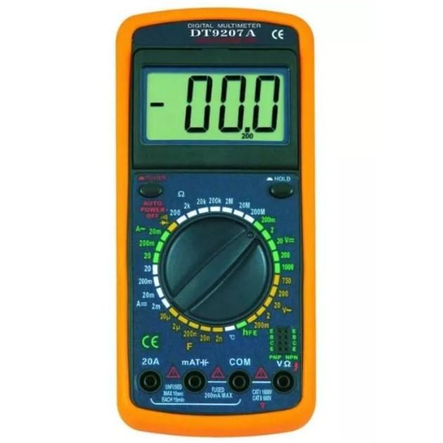 Мультиметр цифровий тестер DT-9207/2302 A 2 шт. - фото 8