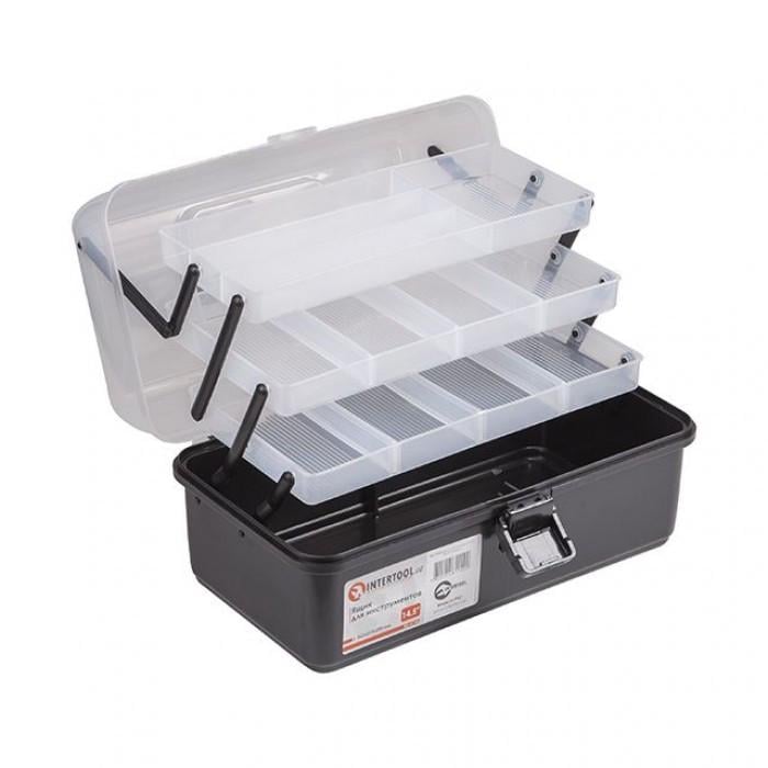 Ящик для инструмента INTERTOOL BX-6114 14,5" 365x215x200 мм (1509319805)