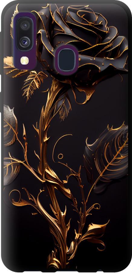 Чехол на Samsung Galaxy A40 2019 A405F Роза 3 (5552b-1672-42517)