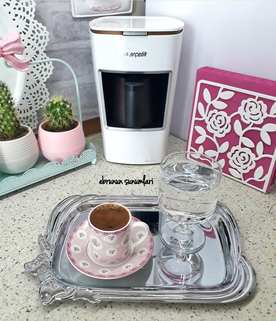 Кофеварка полуавтоматическая для турецкого кофе ARCELIK 3300 Белый (24877400) - фото 4 Кофеварка полуавтоматическая для турецкого кофе ARCELIK 3300 Белый (24877400) - фото 4