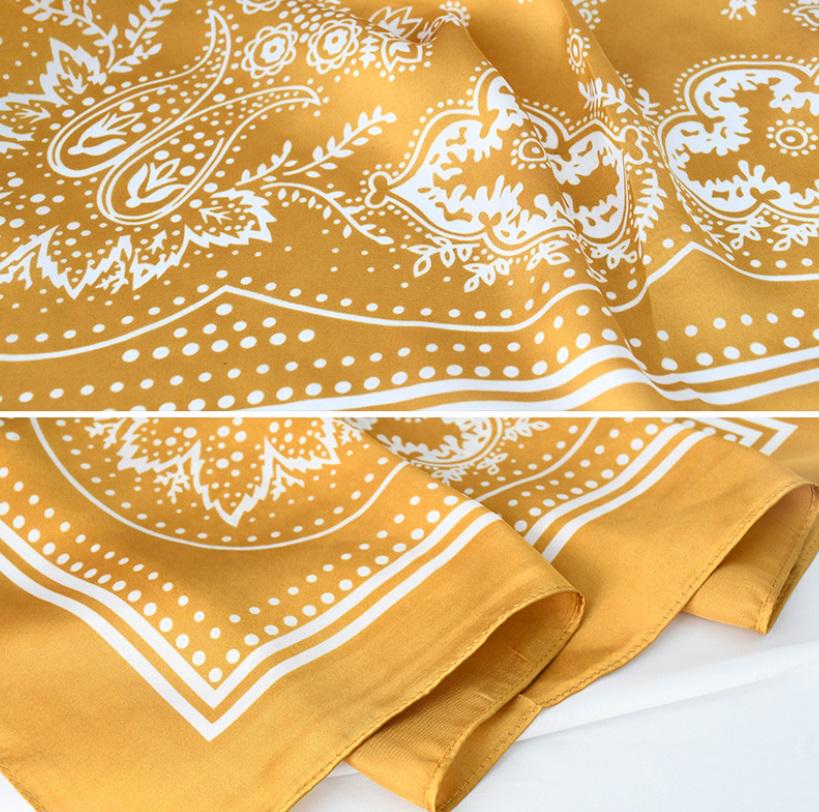 Хустка жіноча 10401 70х70 см Гірчичний (4548248) - фото 2 Хустка жіноча 10401 70х70 см Гірчичний (4548248) - фото 2