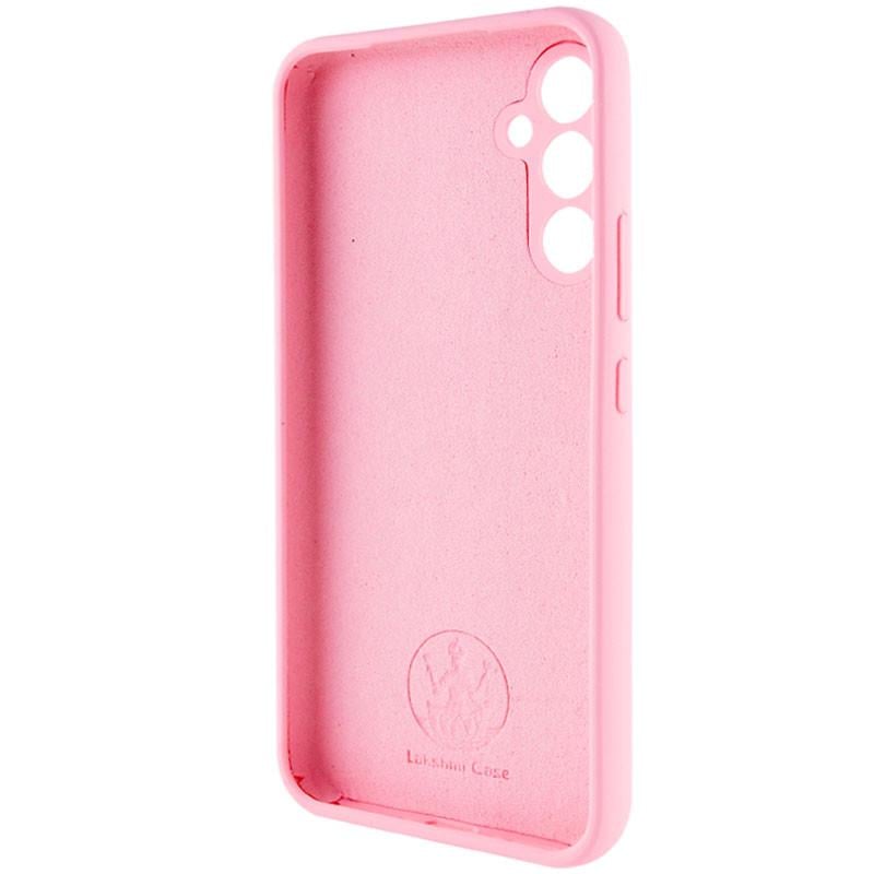 Противоударный Чехол Silicone Cover Lakshmi Full Camera (AAA) для Samsung Galaxy A34 5G Розовый / Light pink - фото 4