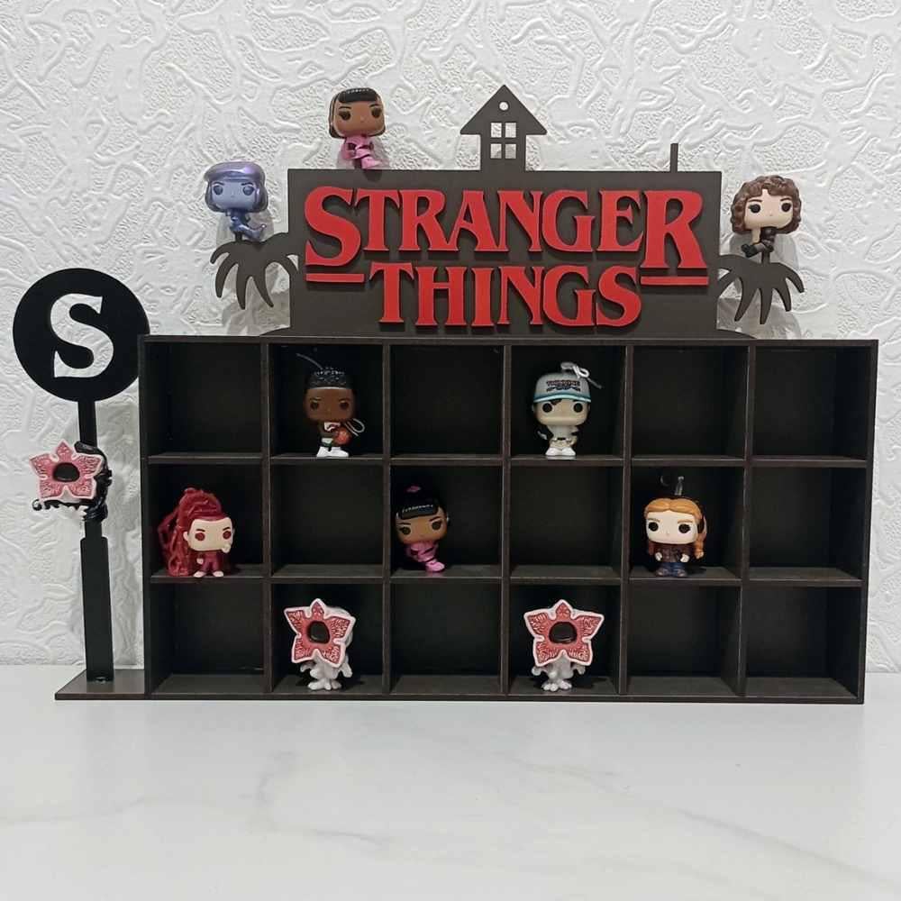 Полочка для фигурок Странные Чудеса Stranger things - фото 2 Полочка для фигурок Странные Чудеса Stranger things - фото 2