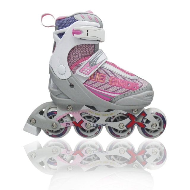 Ролики детские BLUE BIRDS р. 35-38 Розовый (2T3013)