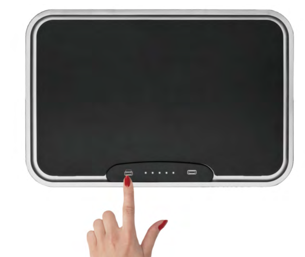 Відро для сміття KOER TC-020312-07 з сенсорне прямокутне 12 л Графіт (KR5587) - фото 6