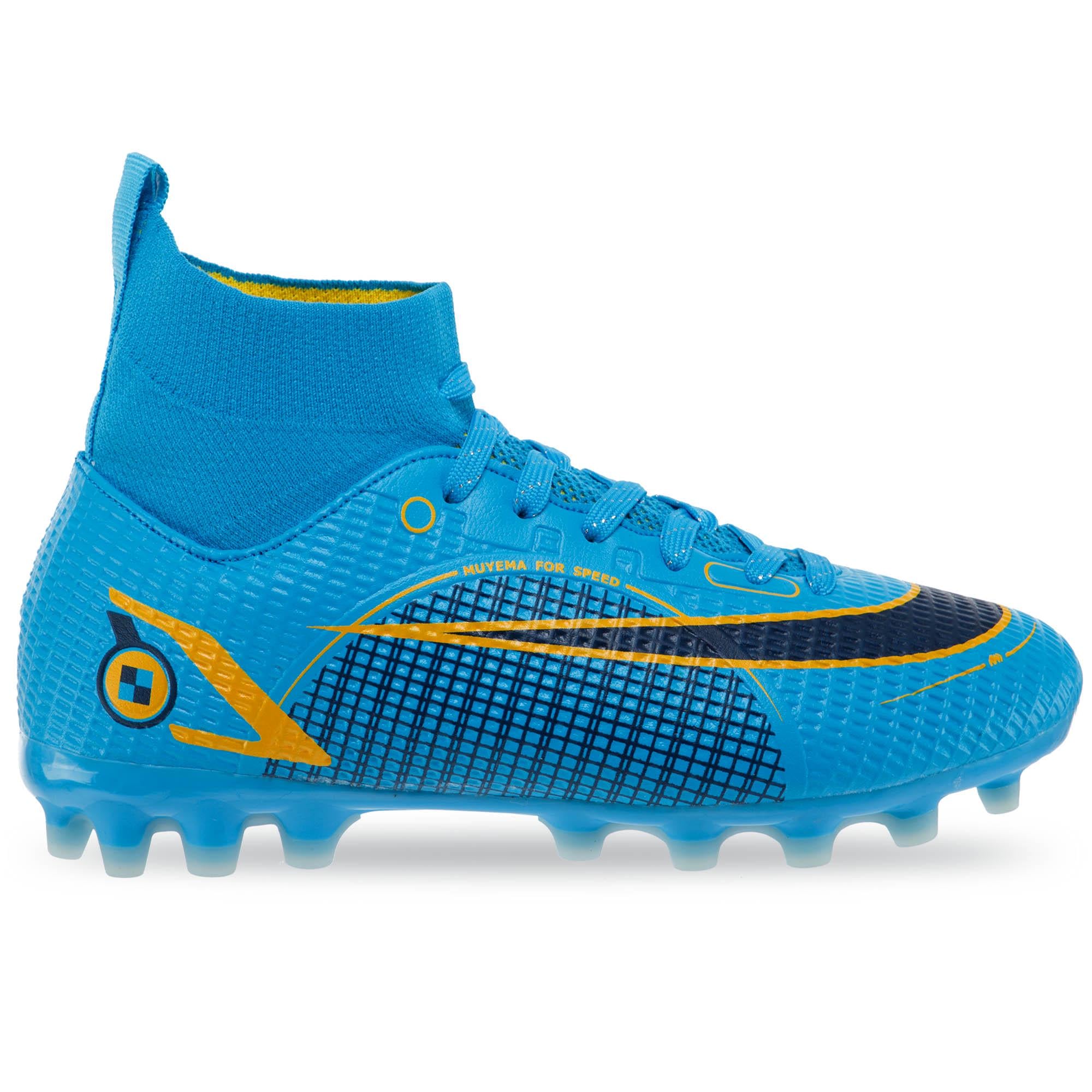 Бутсы футбольные подростковые LIJIN G2588-35-39-1 р. 38 Синий