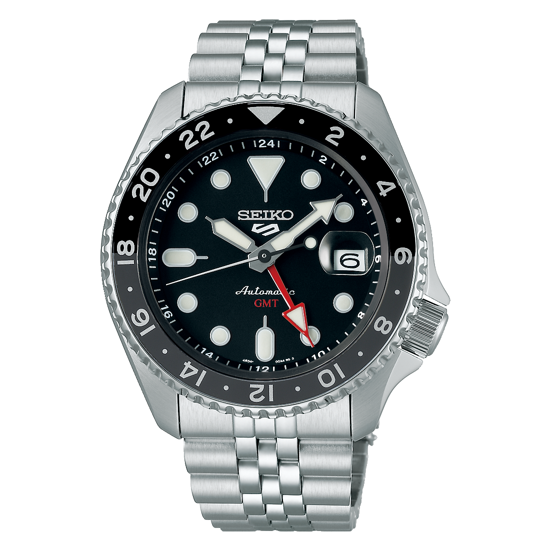 Часы Seiko 5 Sports SSK001K1 GMT Automatic (SSK001K1) - фото 6 Часы Seiko 5 Sports SSK001K1 GMT Automatic (SSK001K1) - фото 6