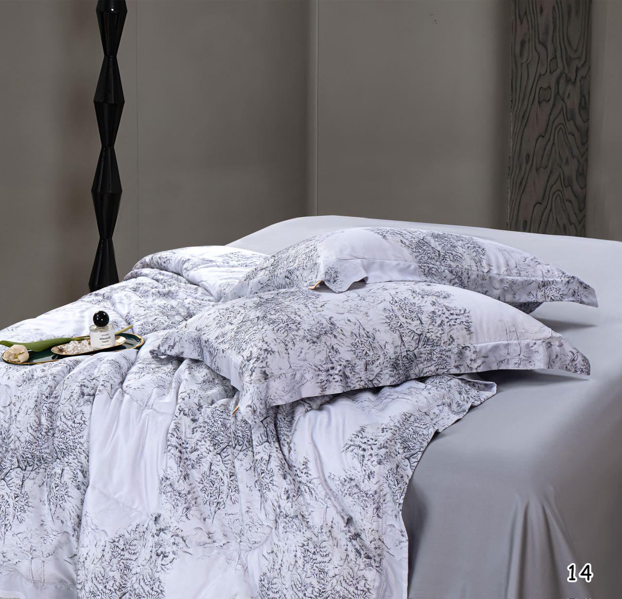 Комплект постельного белья с одеялом тенсел евро (70124) - фото 2 Комплект постельного белья с одеялом тенсел евро (70124) - фото 2