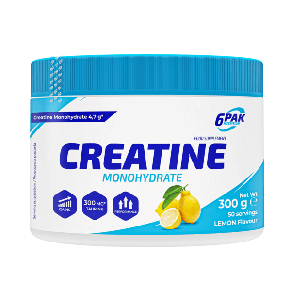 Креатин моногидрат 6Pak Nutrition Creatine Monohydrate Lemon 300 g