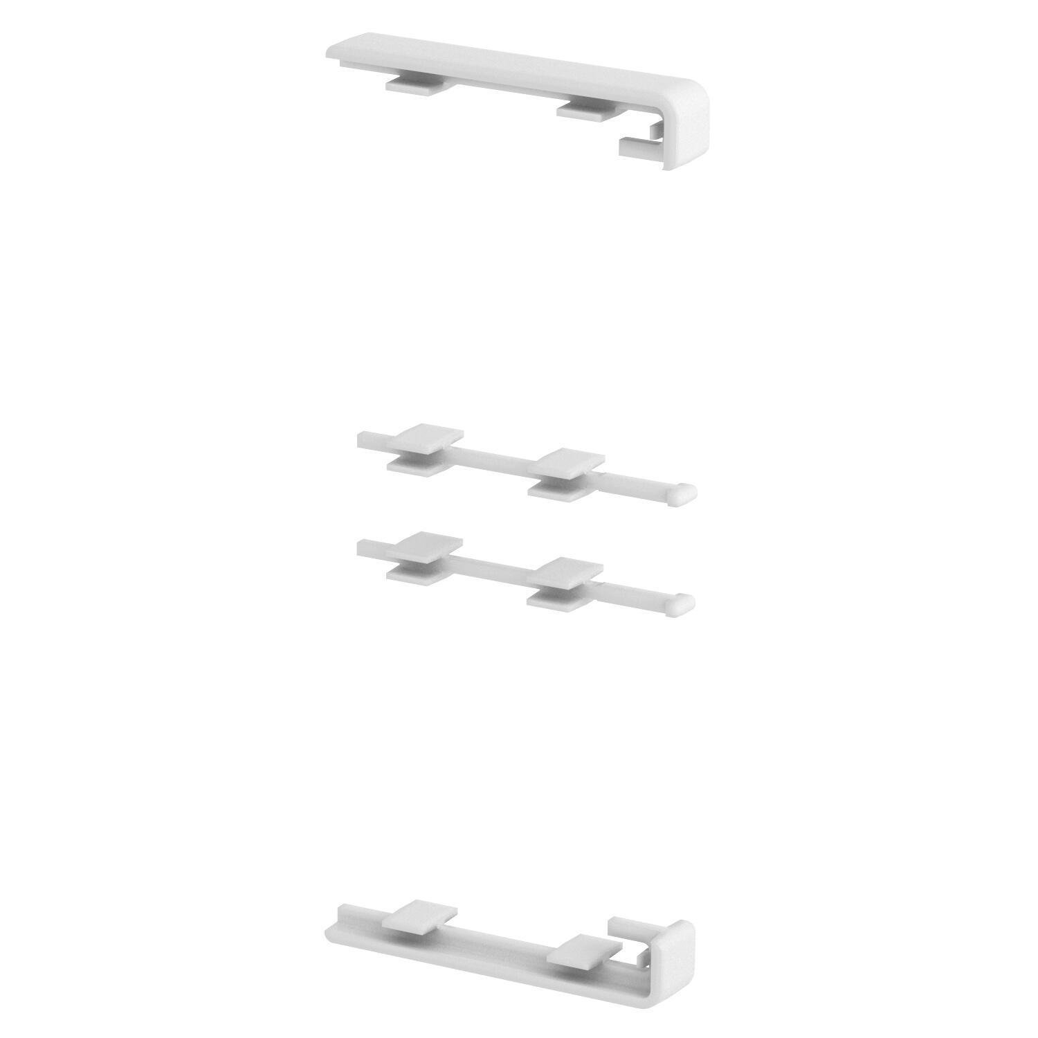 Накладка на стик канала OBO Bettermann Rapid 45 165x53 мм ABS пластик Білий (6116163)