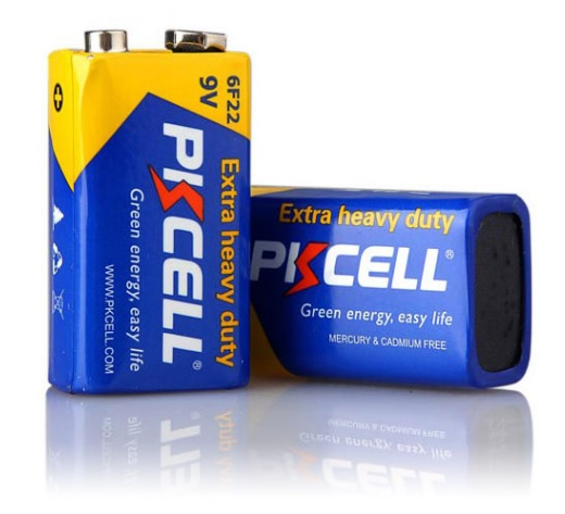 Батарейка солевая PKCELL 6F22 крона 9V (26025796)