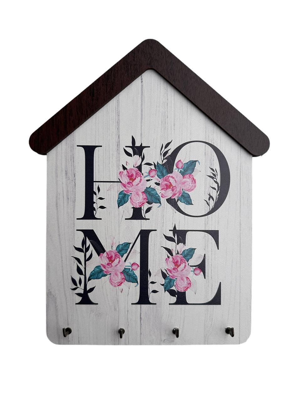 Ключниця дерев'яна на стіну Home 23x18 см (2129860454)