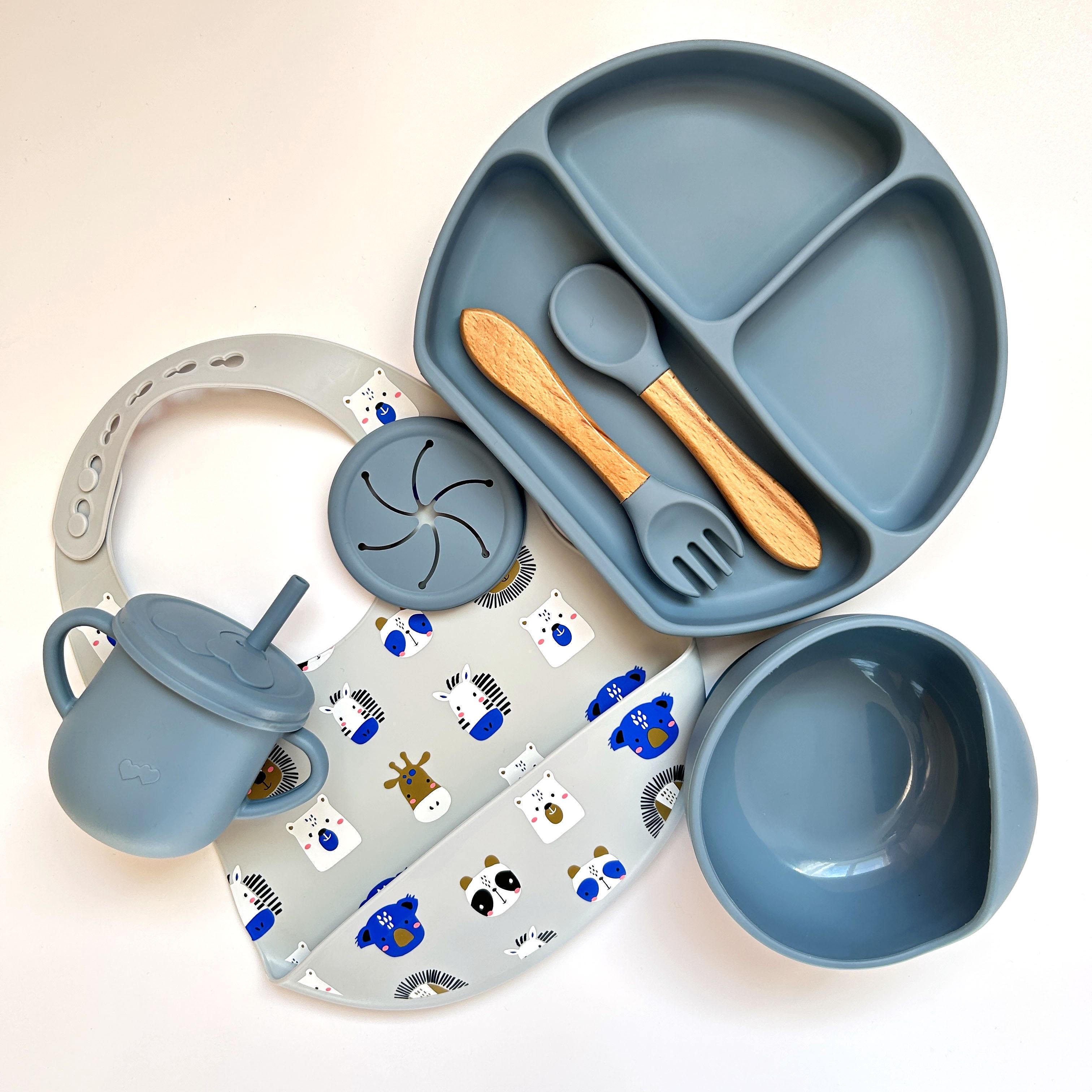 Дитячий силіконовий посуд RNPR img_e3954 з принтом Y21 (62787)