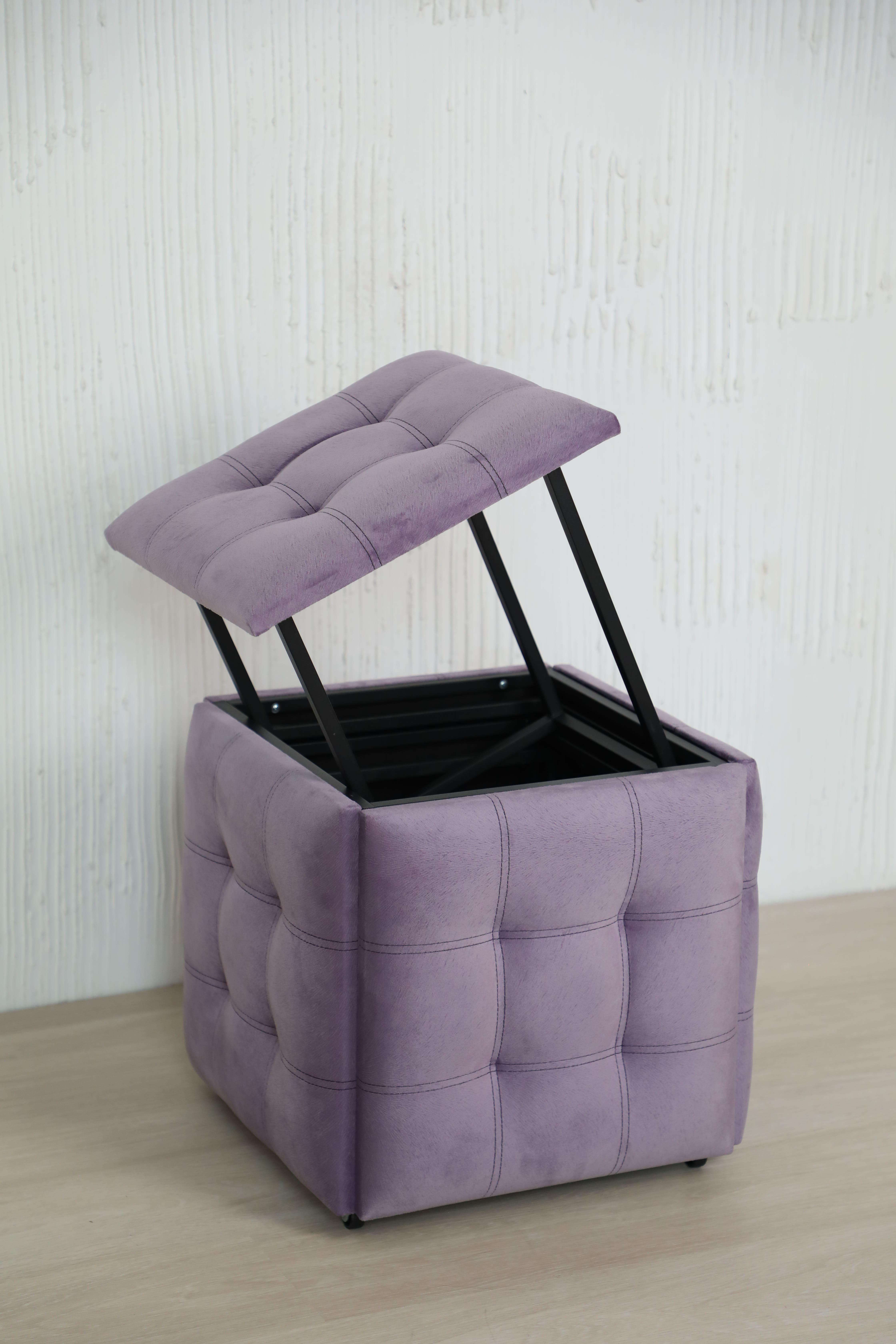 Пуф-трансформер 5в1 из велюра антикіготь - фото 2 Пуф-трансформер 5в1 из велюра антикіготь - фото 2