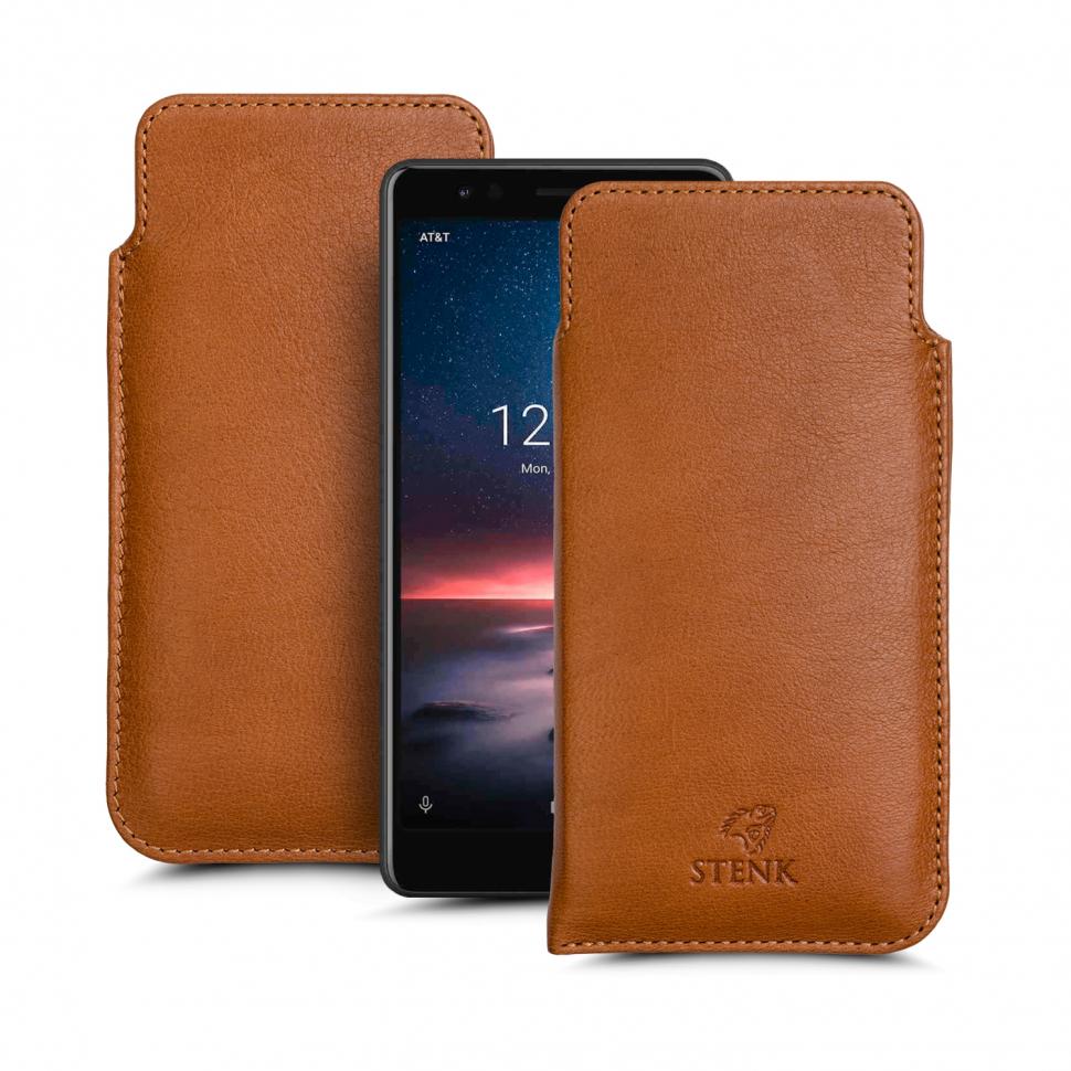 Футляр Stenk Elegance для Nokia 3.1 A Camel (66302)