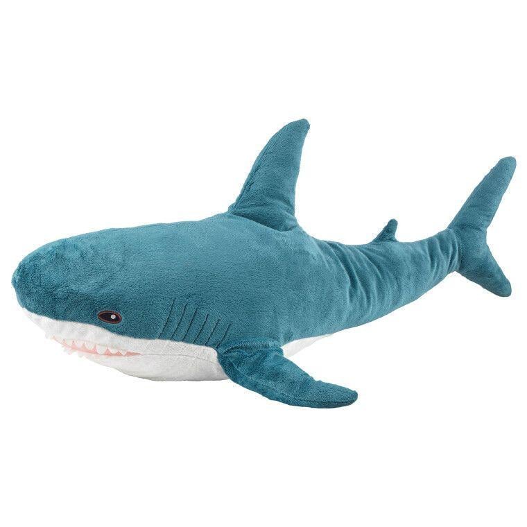 Игрушка мягкая Shark Doll Акула плюшевая антистресс 90 см - фото 2