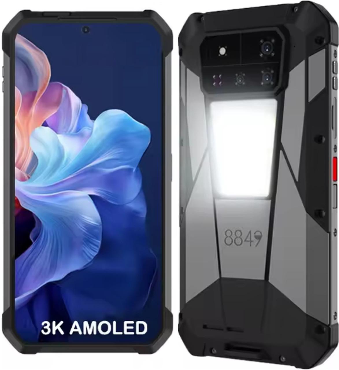 Смартфон Unihertz 8849 TANK 4 PRO 5G 16/512 Гб Black (2710427798)