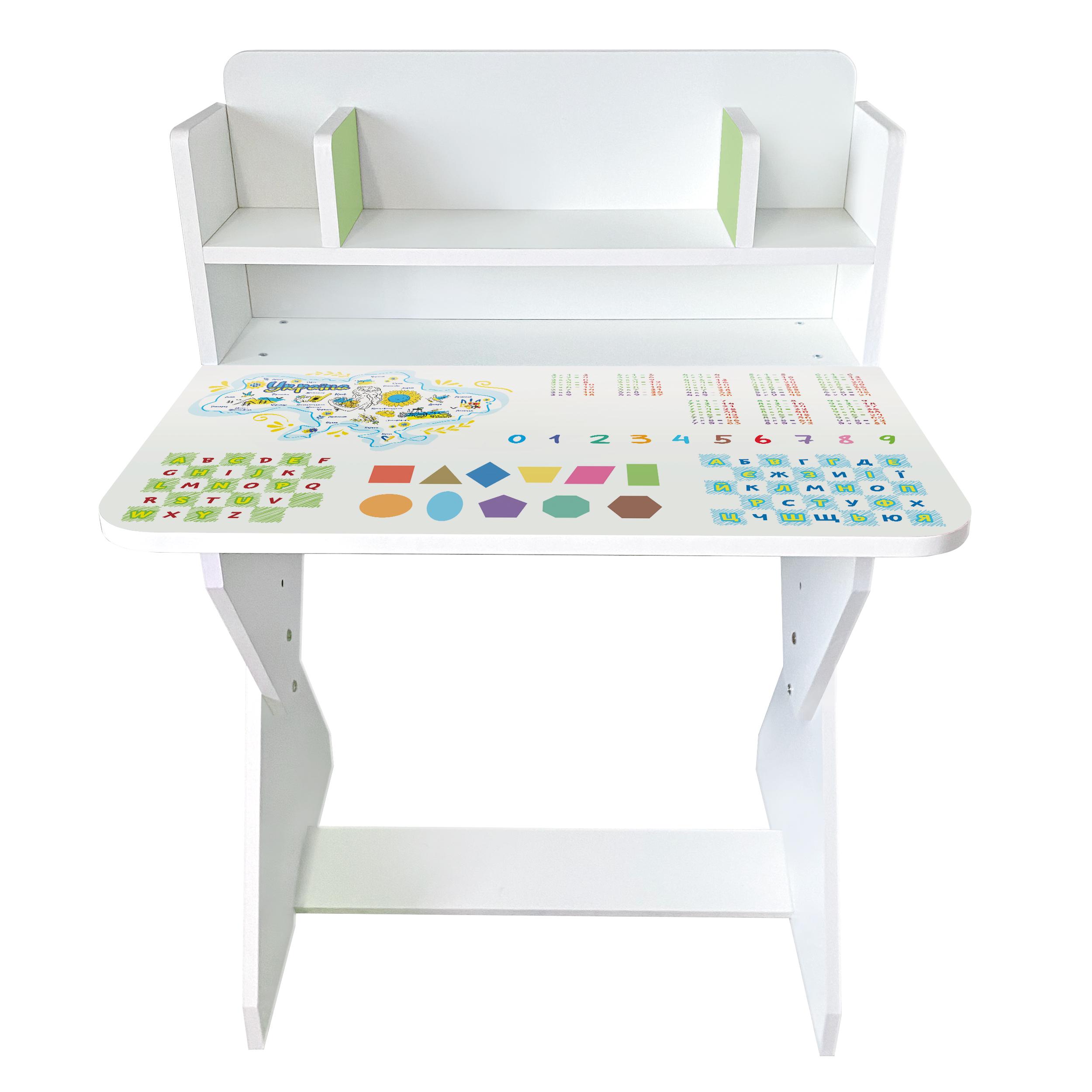 Парта со стульчиком П01 регулируемая с рисунком Арифметика (251127) - фото 2 Парта со стульчиком П01 регулируемая с рисунком Арифметика (251127) - фото 2