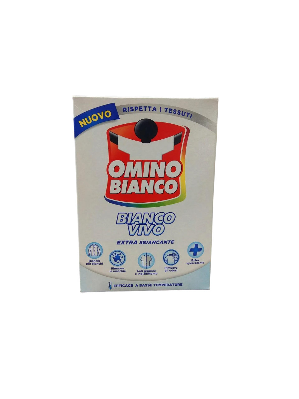 Порошок для пятновывода добавка к стирке для белых вещей Omino Bianco Bianco Vivo 500 г (1862915465)