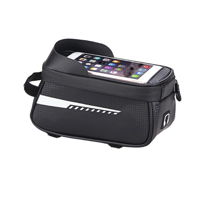 Сумка для смартфона на раму Wheel Up велосипедная Черный