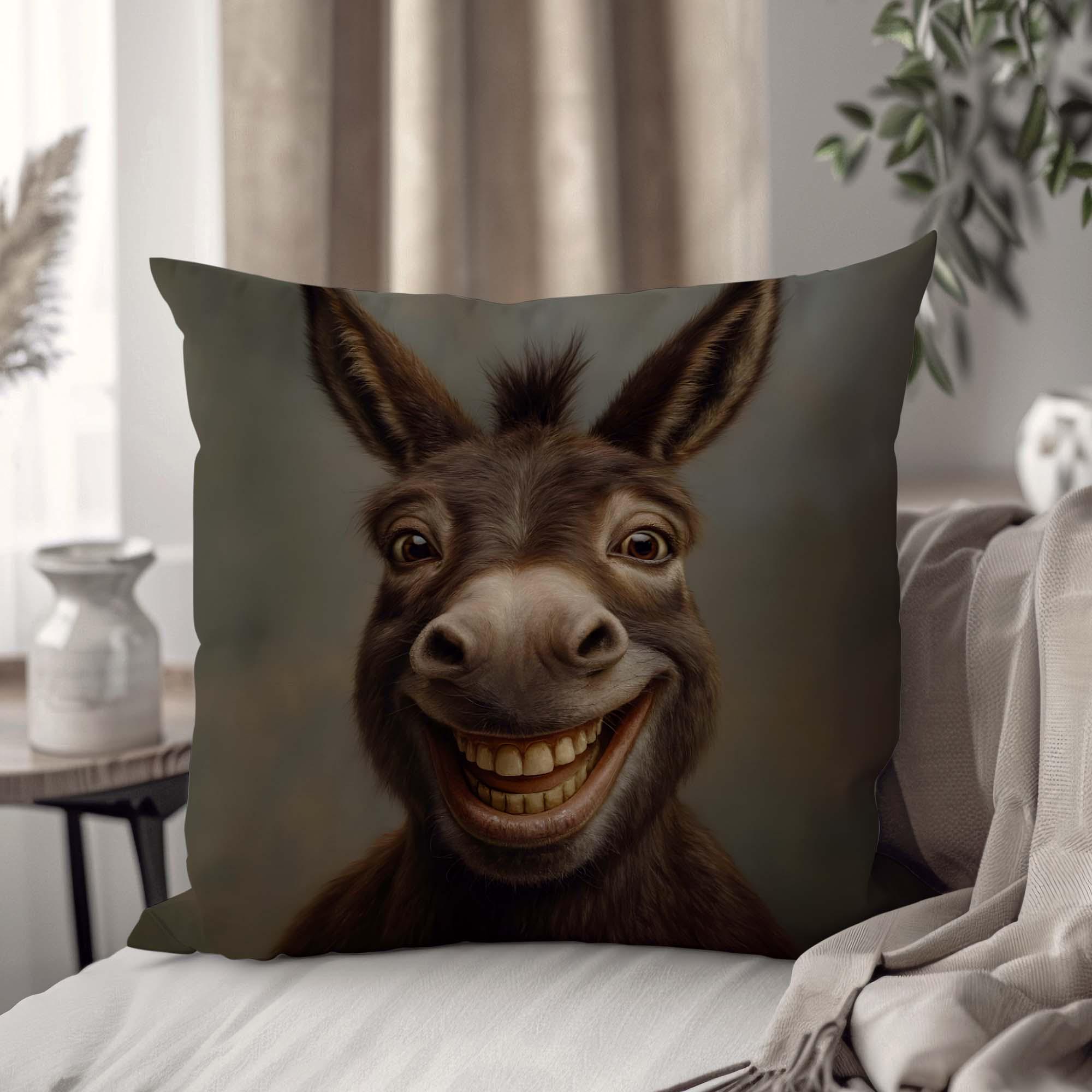 Подушка декоративная "Забавный Осел" 33х33 см (1312533UA)