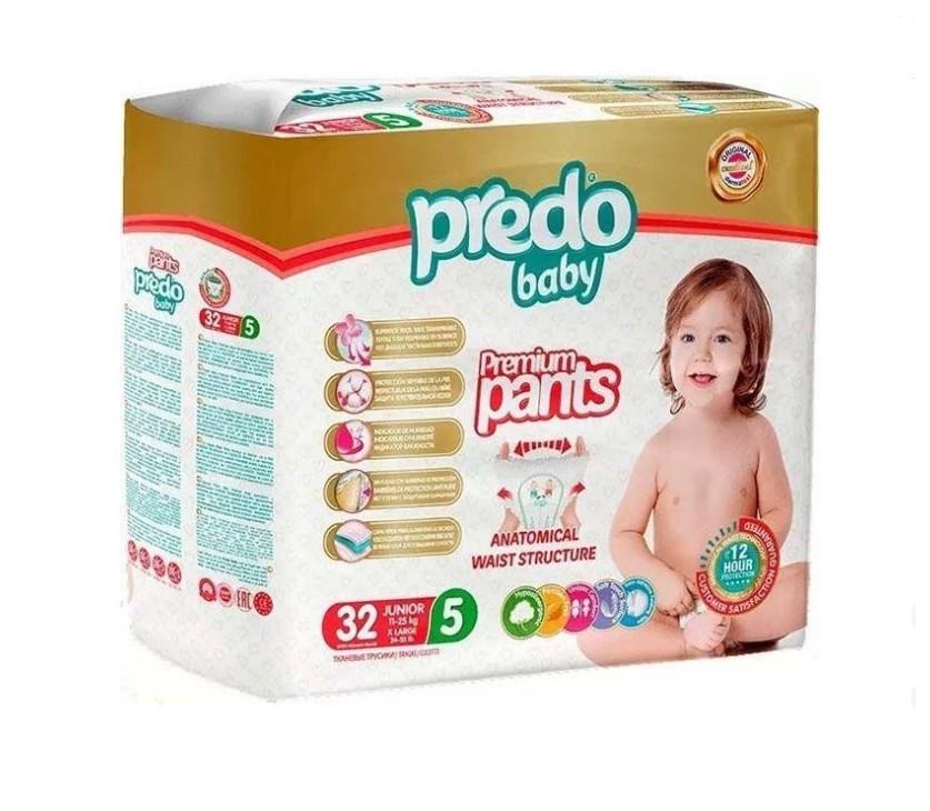 Подгузники-трусики детские Predo Baby Diaper Pants 5 11-25 кг 32 шт. (J1205)