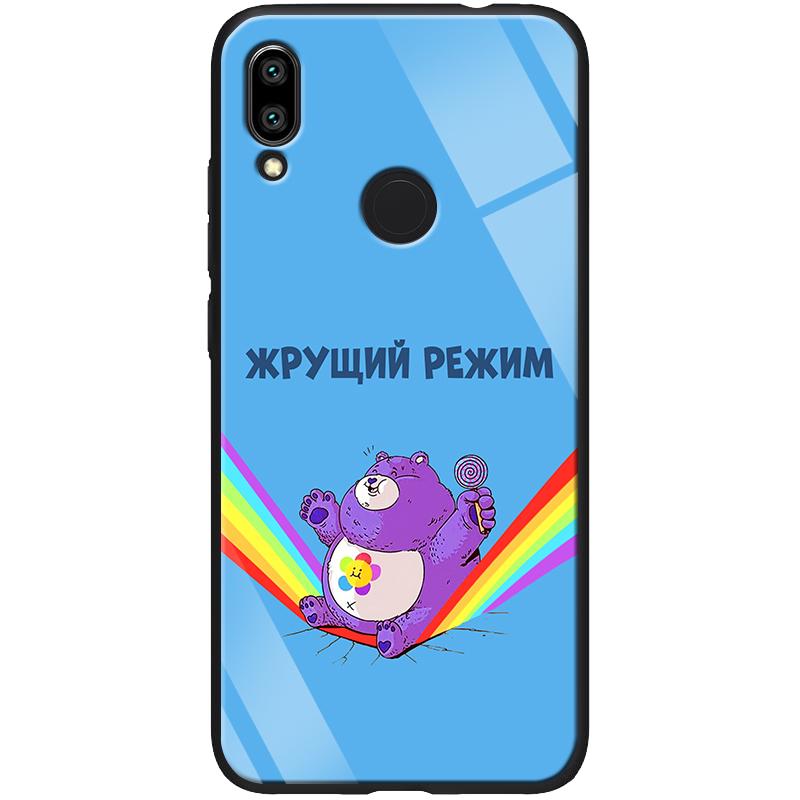 TPU+PC чехол ForFun для Xiaomi Redmi 7 Жрущий режим/Синий