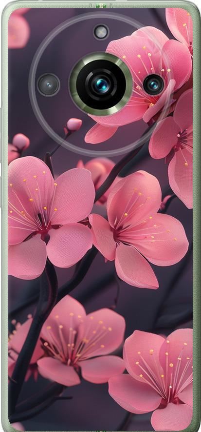 Чехол на Realme 11 Pro Пурпурная сакура (6075u-3077-42517)