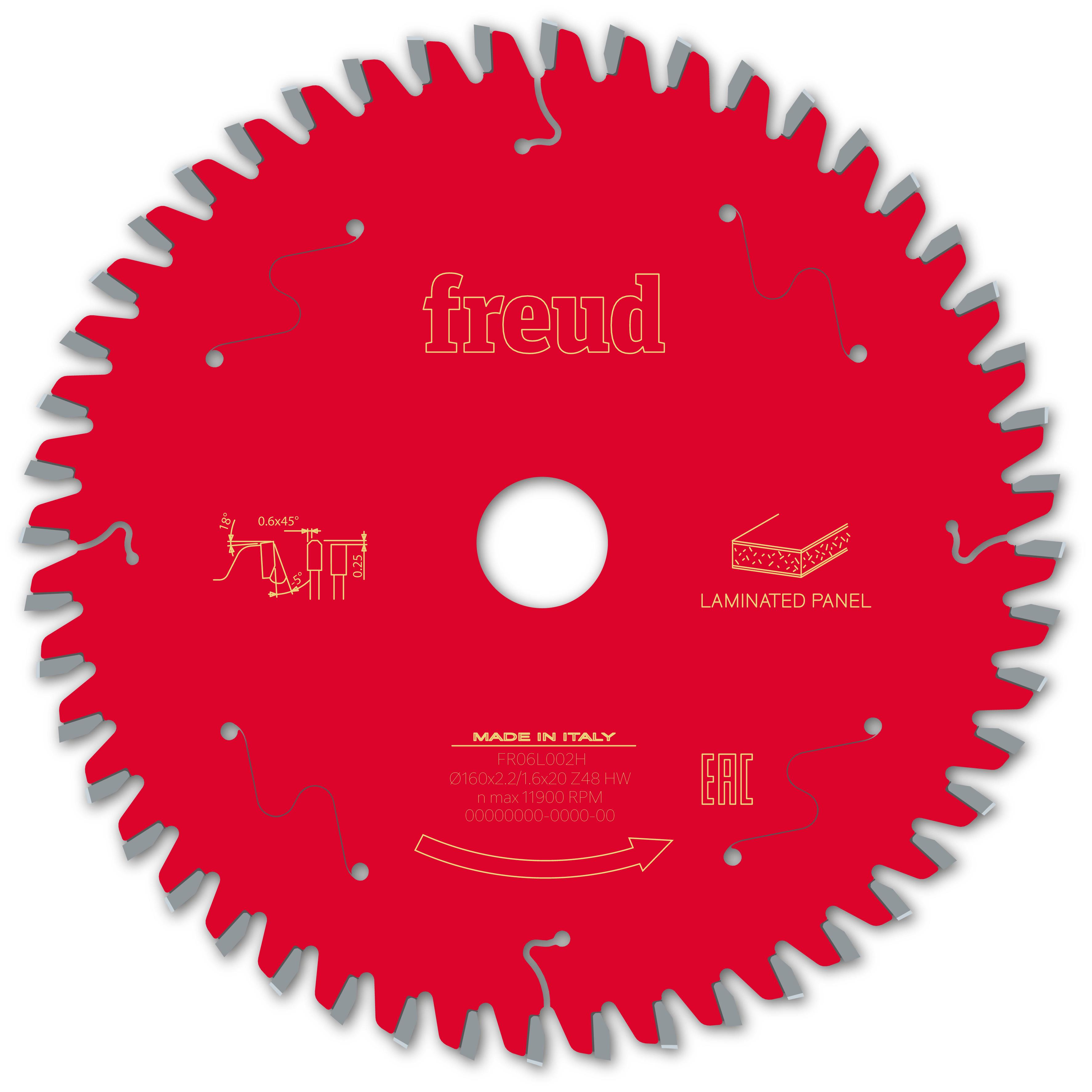 Диск пильный Freud FR06L002H 160x2,2x1,6x20 мм z48 (27437979)