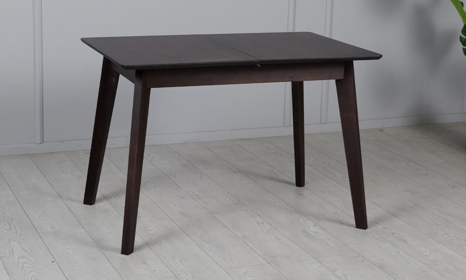 Стол раскладной Милан из массива дерева 1100/1400x700x750 мм Орех (2147484284) - фото 5 Стол раскладной Милан из массива дерева 1100/1400x700x750 мм Орех (2147484284) - фото 5