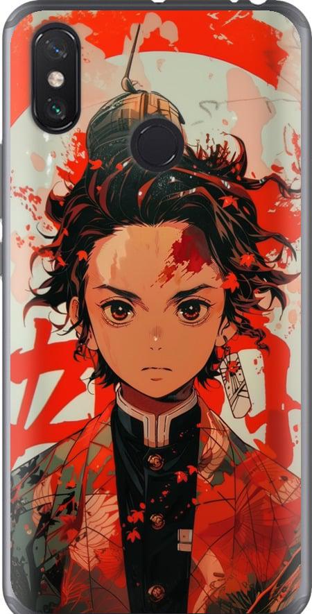Чехол на Xiaomi Mi Max 3 Тандзиро Камадо (6131t-1534-42517)