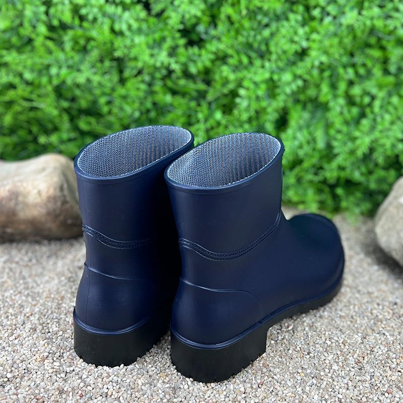 Чоботи гумові жіночі короткі Е-00602-2 p. 41 26,5 см Синій - фото 3 Чоботи гумові жіночі короткі Е-00602-2 p. 41 26,5 см Синій - фото 3