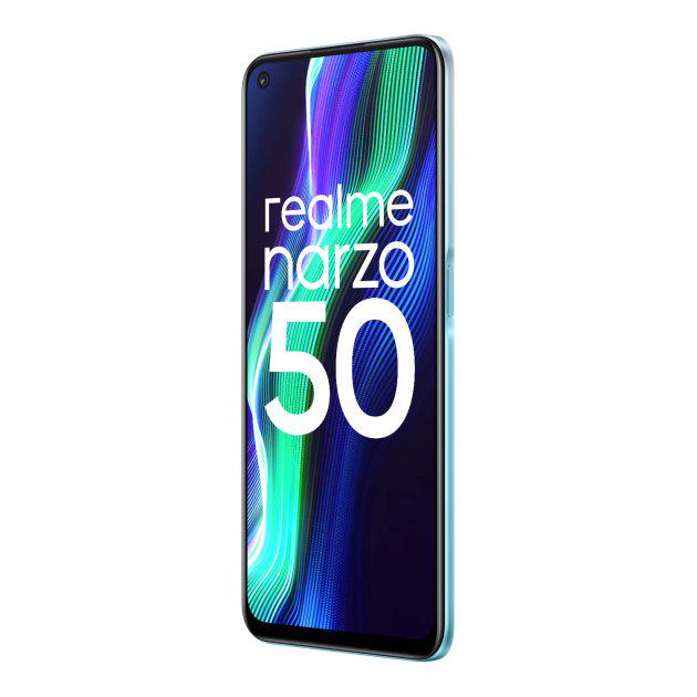 Смартфон Realme Narzo 50 4/64GB Speed Global Version Blue - фото 2