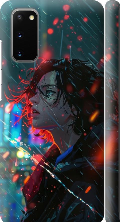 Чехол на Samsung Galaxy S20 Ночные огни (6096m-1824-42517)