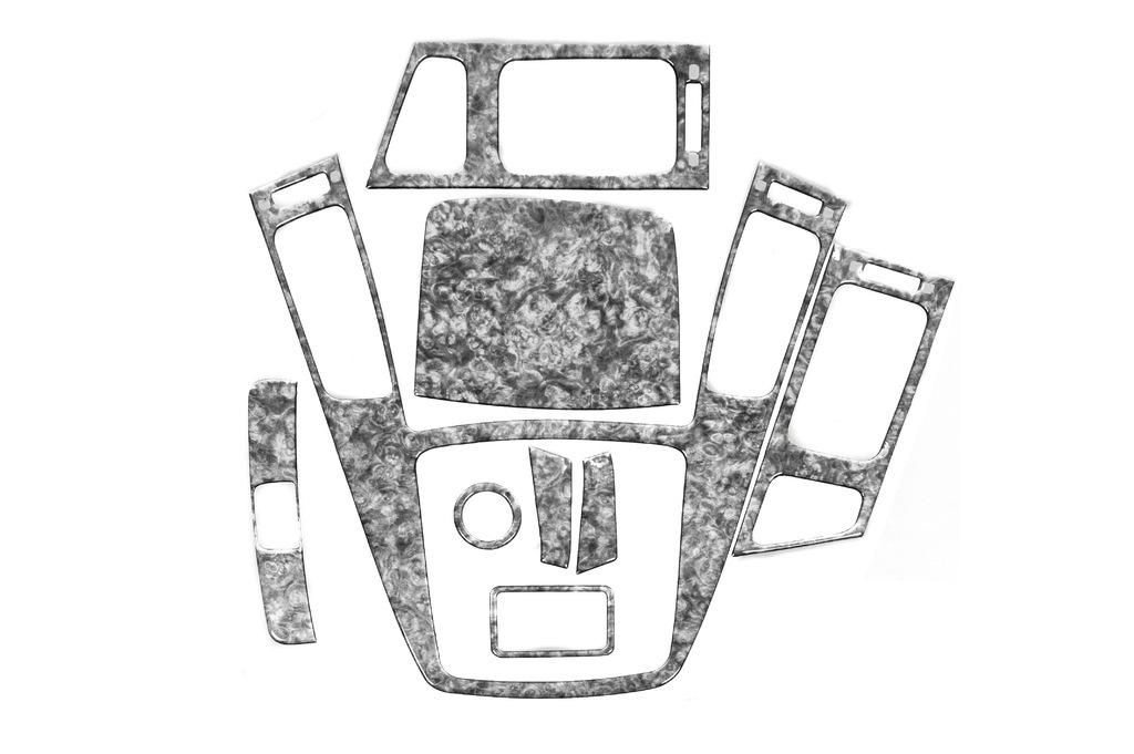 Накладки на панель Small Титан Meric для Hyundai I-30 2007-2011 гг. пластик Черный