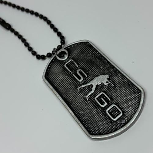 Подвеска-жетон на шею CS Counter Strike в подарочной уп. Подвеска-жетон на шею CS Counter Strike в подарочной уп.