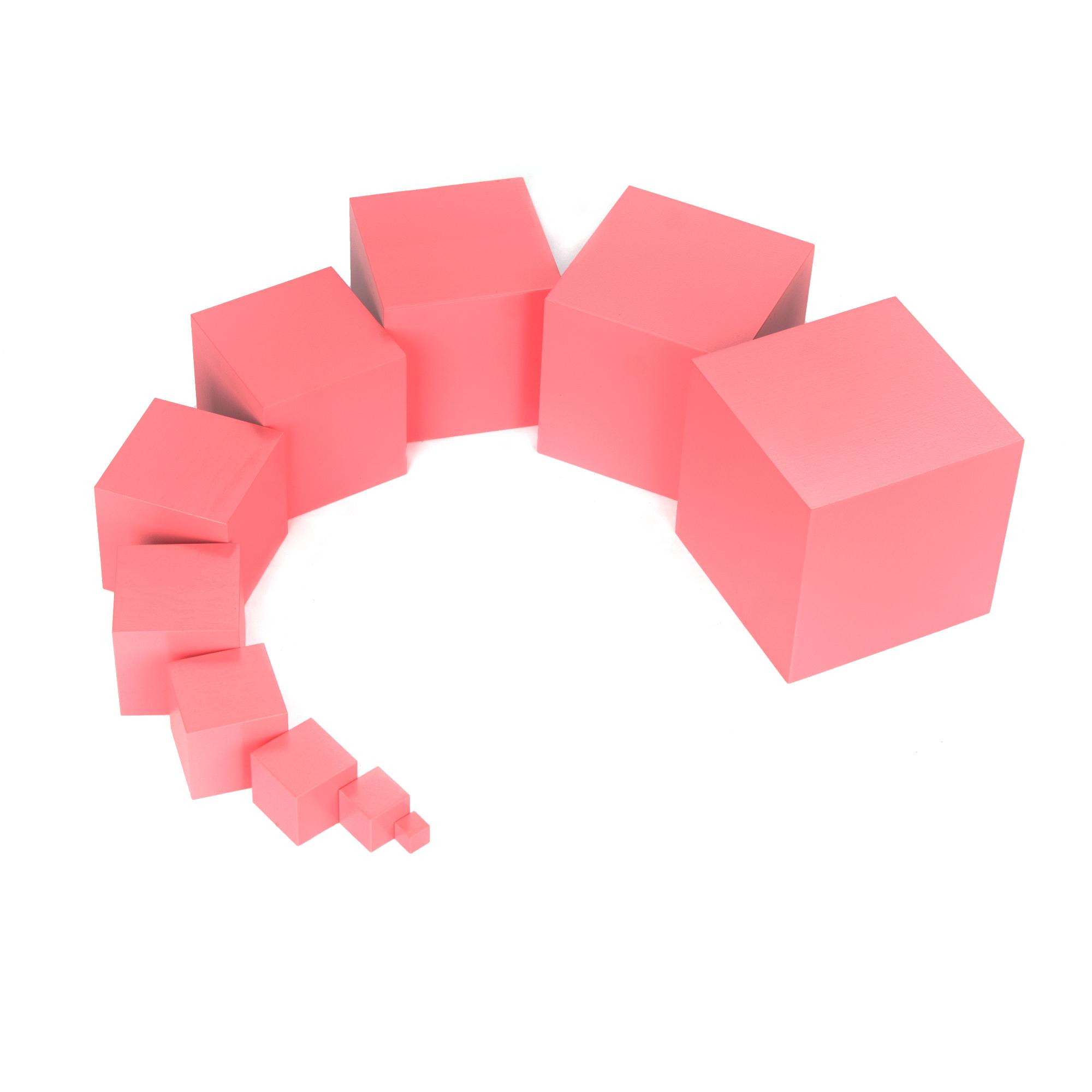 Игрушка для ребенка Дидактический набор Розовая башня (130)