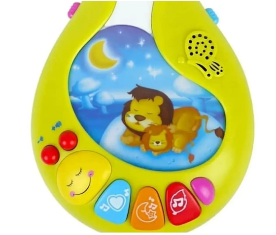 Мобиль-ночник музыкальный Limo Toy 818 карусель с подвесными элементами Веселый остров (1979191380) - фото 6