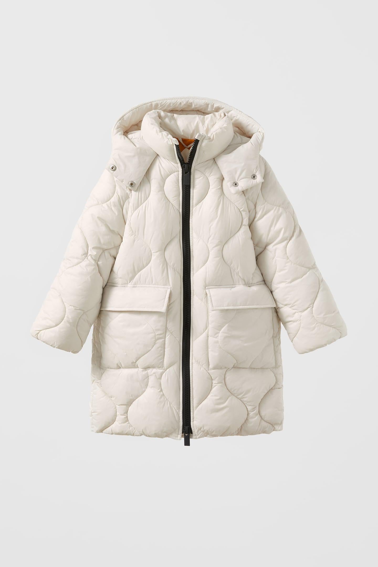 Куртка демисезонная для девочки Zara р. 140 Бежевый (5854738805)