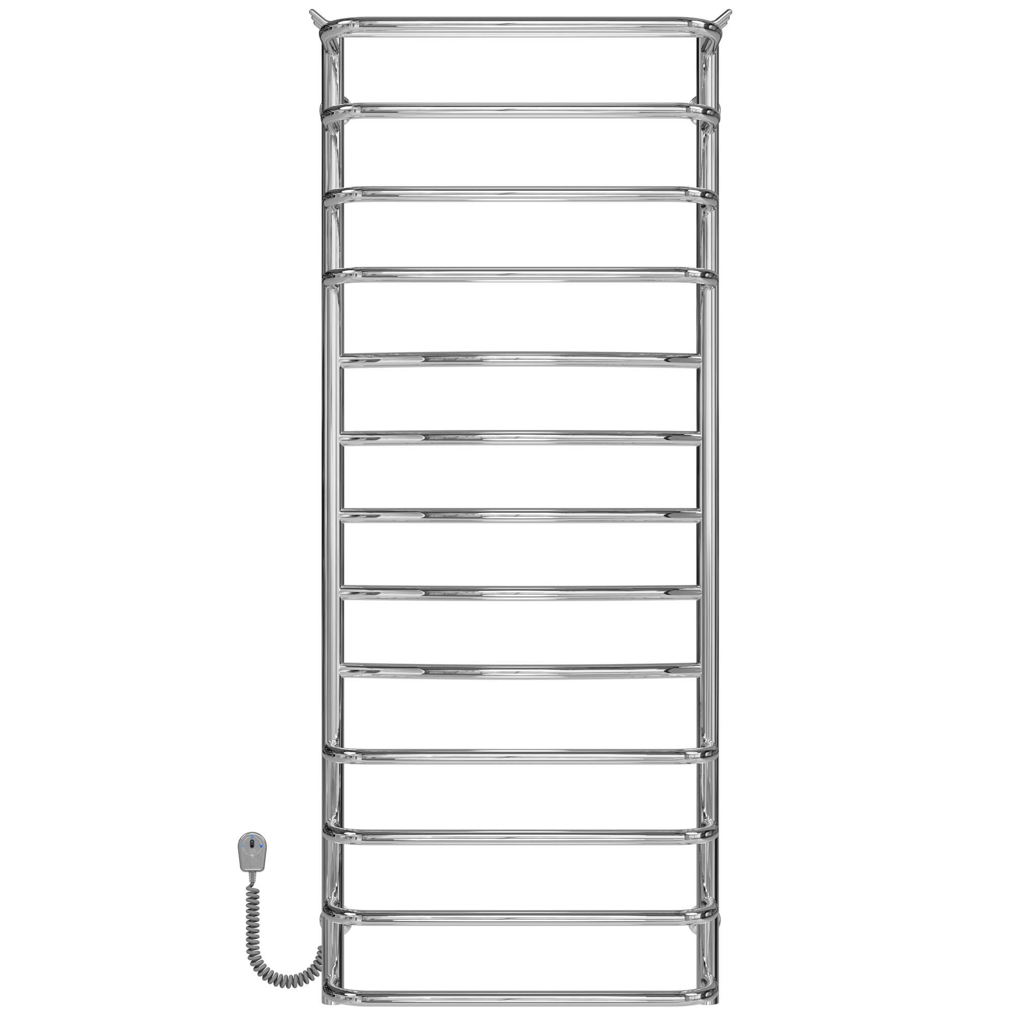 Полотенцесушитель электрический Deffi Юность П13 EF16 нержавеющая сталь 500х1300 мм Хром (C.YU.130.50.13.ECL5)