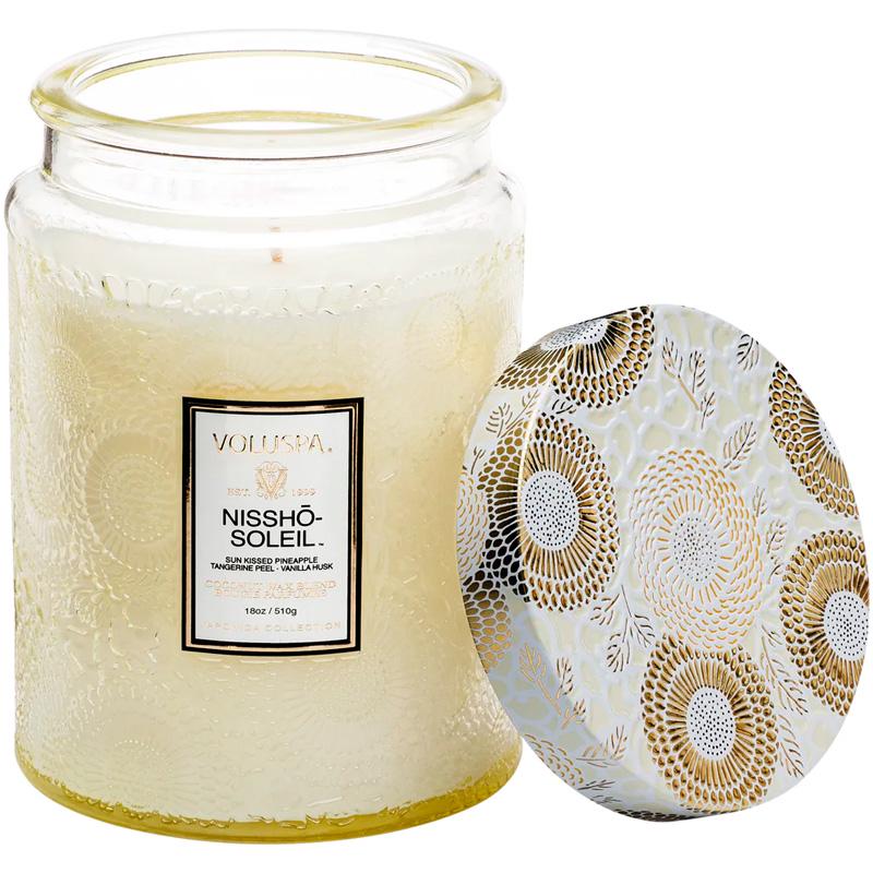 Свеча ароматическая Voluspa Japonica Nissho-Soleil 510 г банка с крышкой (111002646)